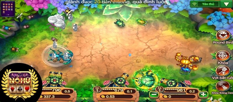 Các loại sảnh Bắn Côn Trùng Kuwin