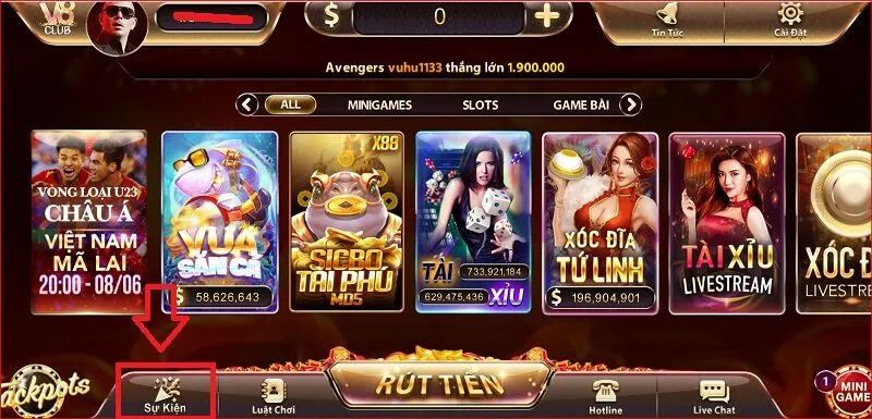 V8 Club – Khuyến mãi siêu khủng tại cổng game bài uy tín