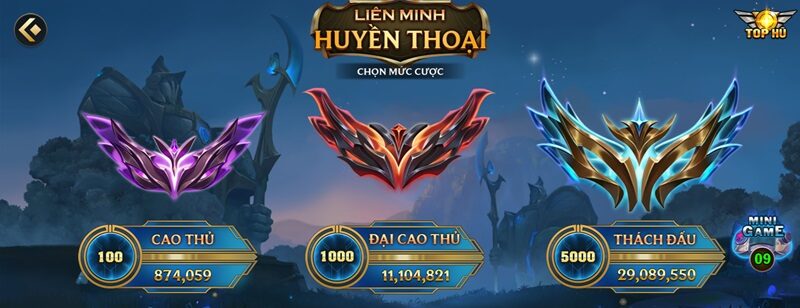 Trải nghiệm slot Liên Minh Huyền Thoại