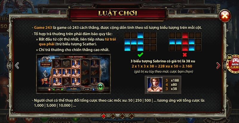 Mang tới 243 cách chiến thắng cho người chơi