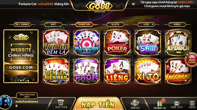 Mậu Binh Go88 online là gì?